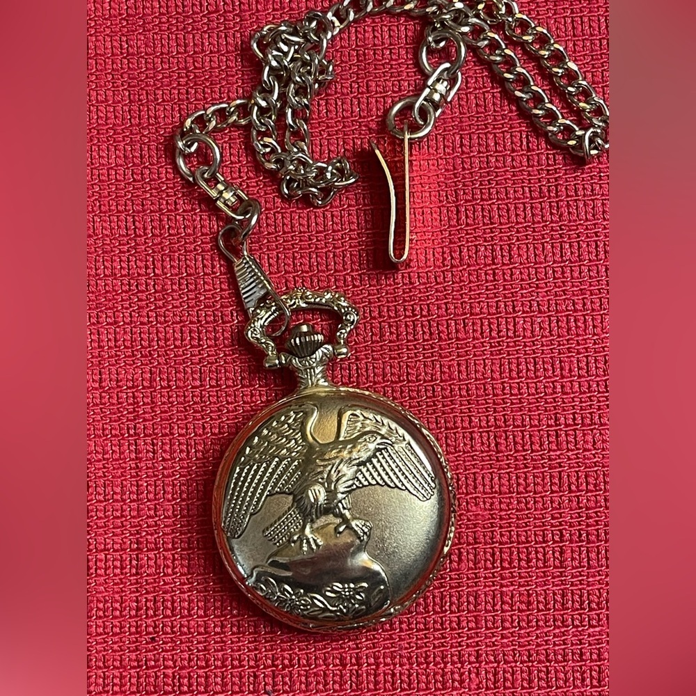 Quartz Eagle Pocket watch